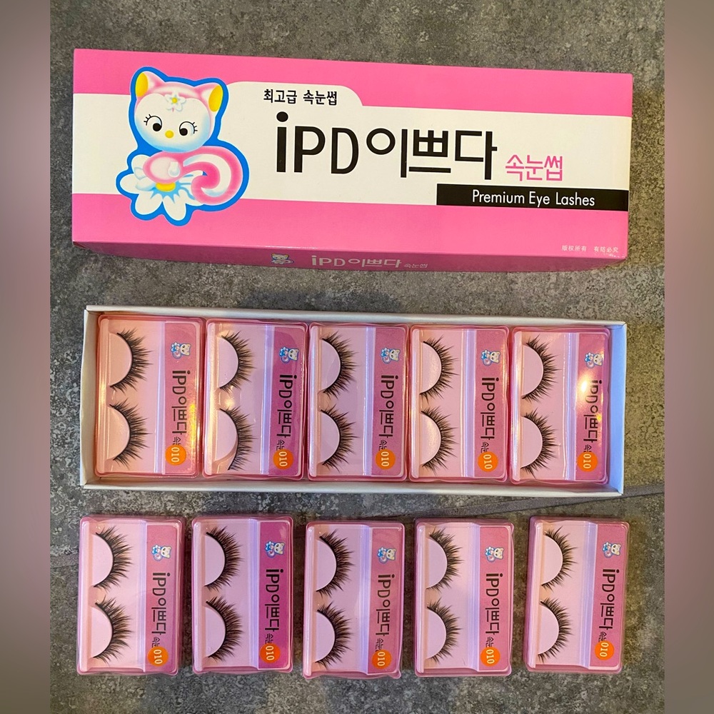 False eyelashes iPD lashes 10 pairs in a box. Brand New